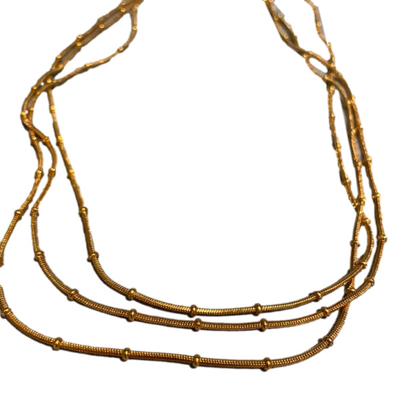 Fashion Necklace Gold - Picture 2 of 3